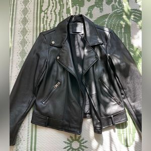 Leather jacket